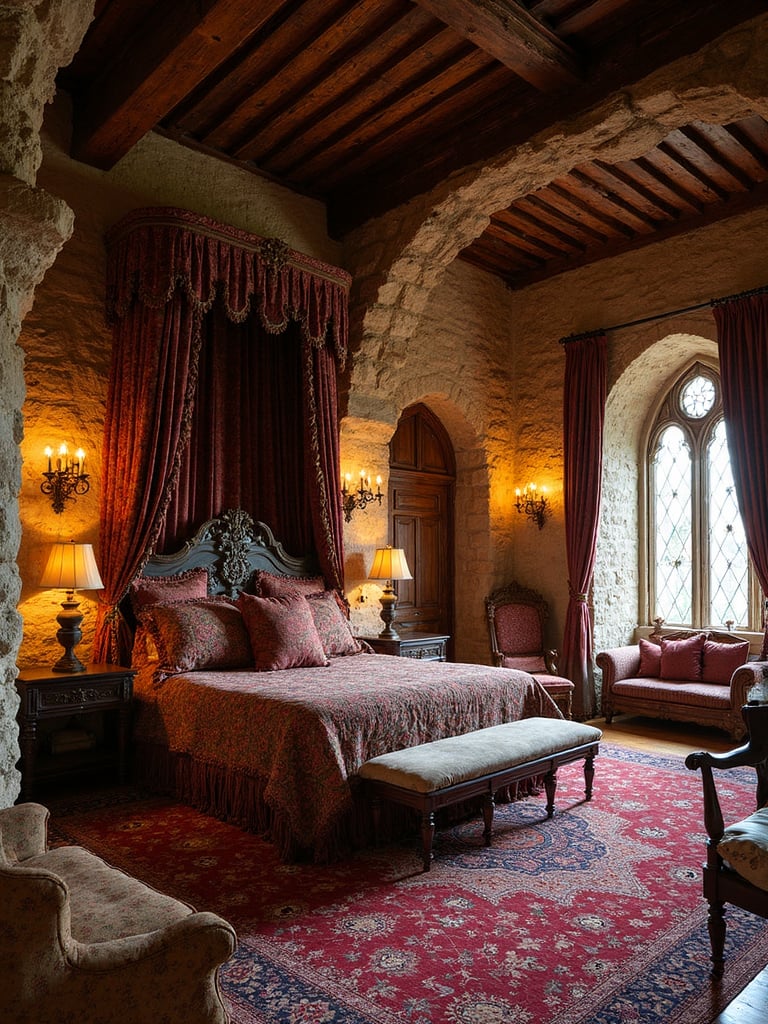 Medieval Master Bedroom - Medieval Master Bedroom interior design inspiration