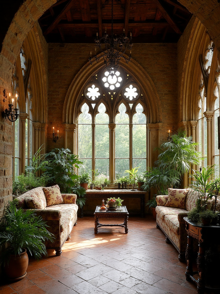 Medieval Sunroom - Medieval Sunroom interior design inspiration