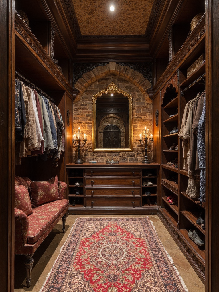 Medieval Walk In Closet - Medieval Walk In Closet interior design inspiration