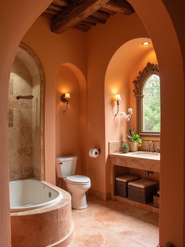 Mediterranean Bathroom design - Mediterranean Bathroom interior design ideas