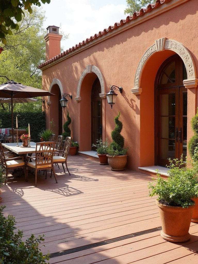 Mediterranean Deck design - Mediterranean Deck interior design ideas