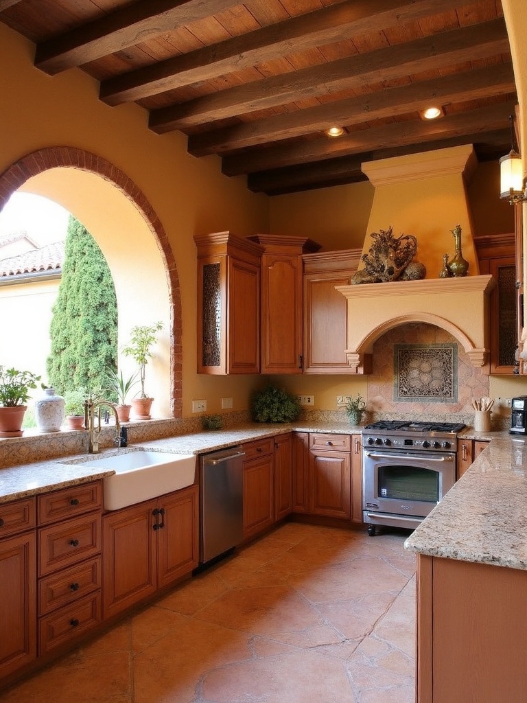 Mediterranean Kitchen design - Mediterranean Kitchen interior design ideas
