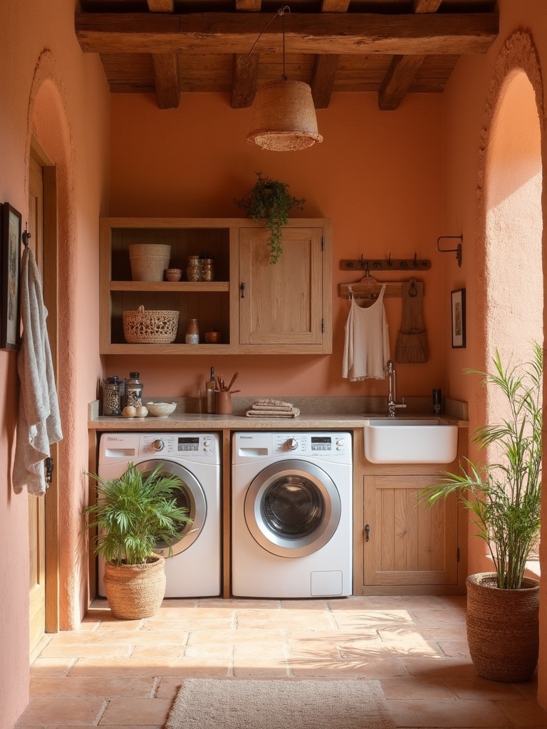 Mediterranean Laundry Room design - Mediterranean Laundry Room interior design ideas