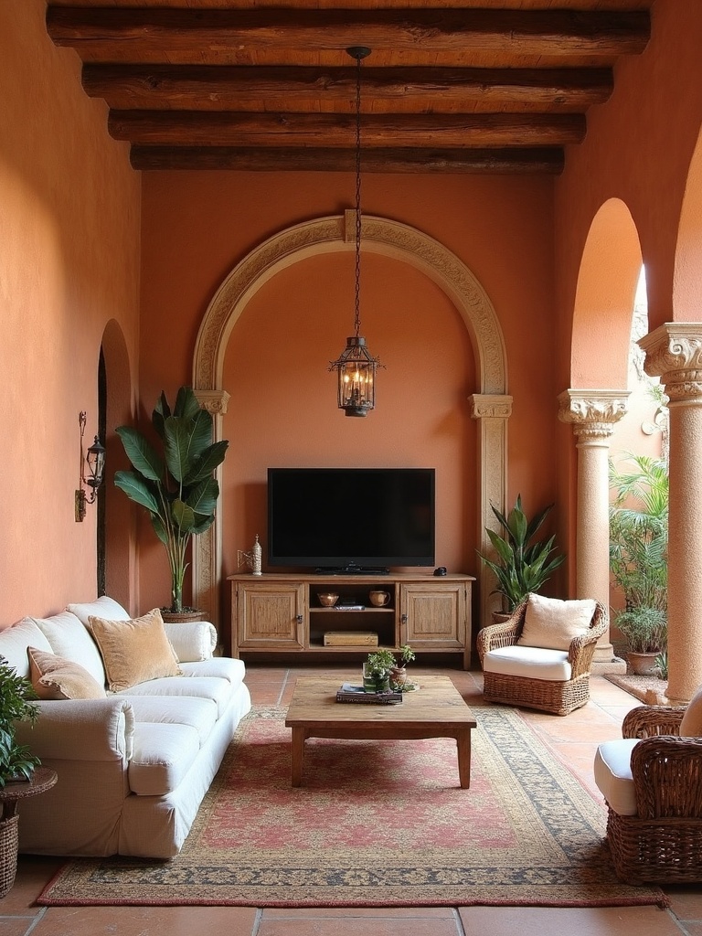 Mediterranean Living Room design - Mediterranean Living Room interior design ideas