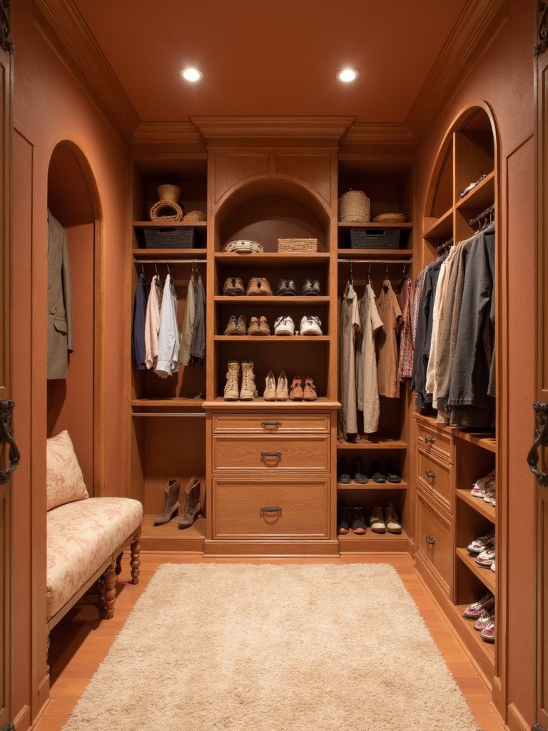 Mediterranean Walk-in Closet design - Mediterranean Walk In Closet interior design ideas