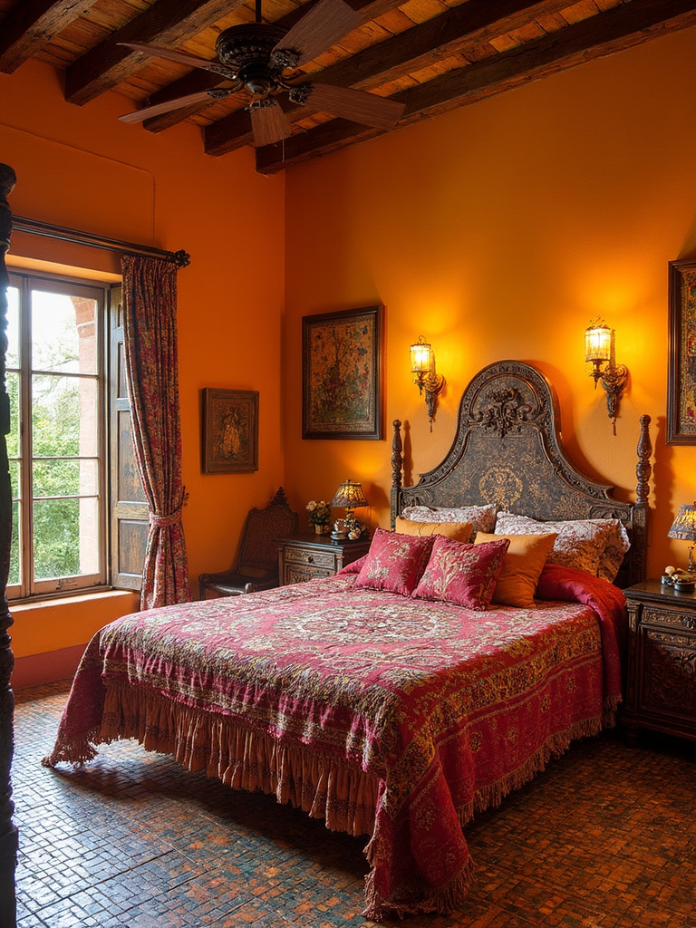 Mexican Bedroom - Mexican Bedroom interior design inspiration