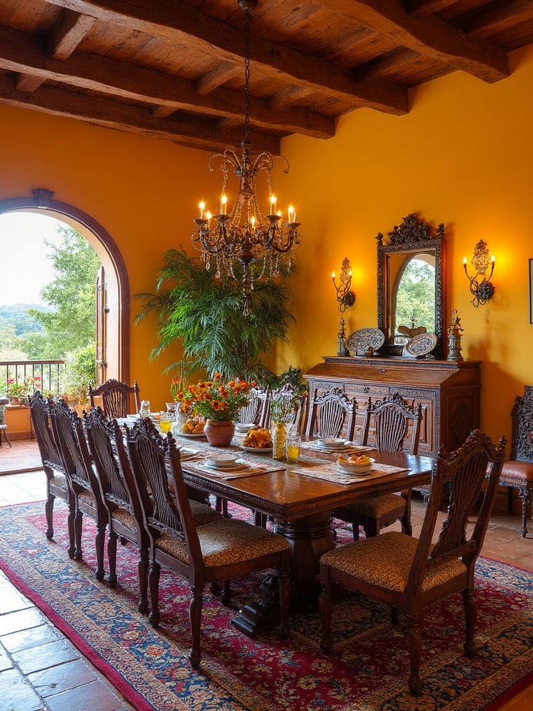 Mexican Dining Room - Mexican Dining Room interior design inspiration