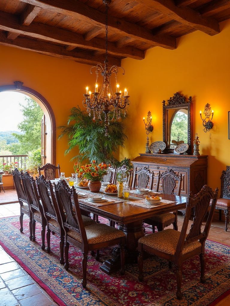 Mexican Dining Room - Mexican Dining Room interior design inspiration