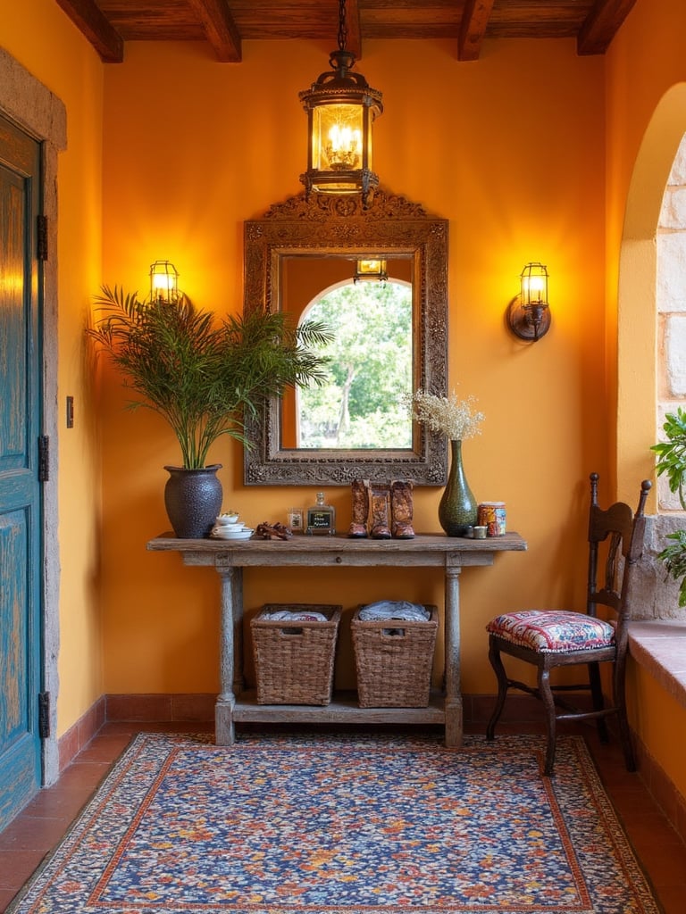 Mexican Entryway - Mexican Entryway interior design inspiration