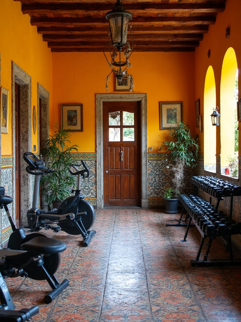 Mexican Home Gym - Mexican Home Gym interior design inspiration