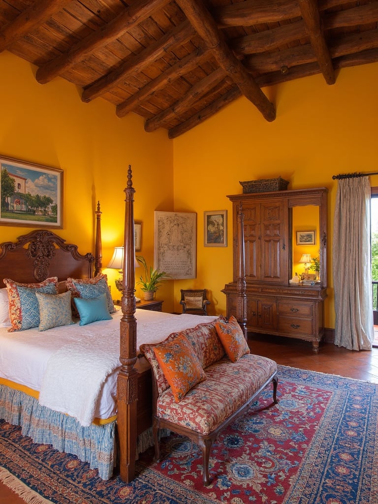 Mexican Master Bedroom - Mexican Master Bedroom interior design inspiration