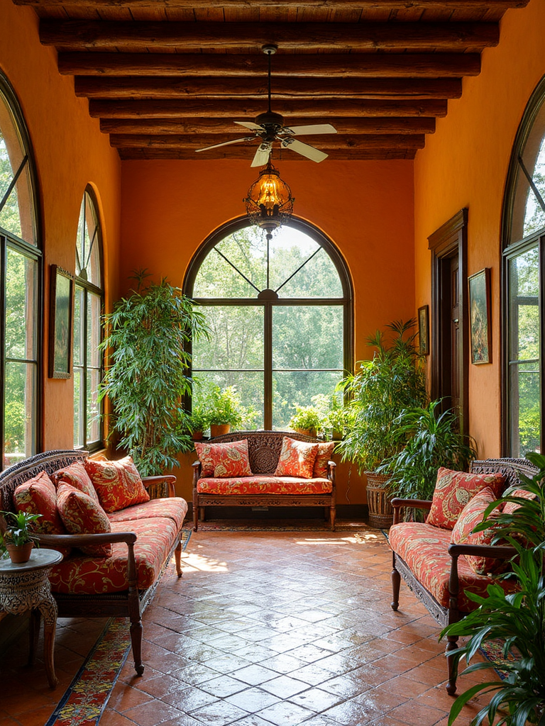 Mexican Sunroom - Mexican Sunroom interior design inspiration