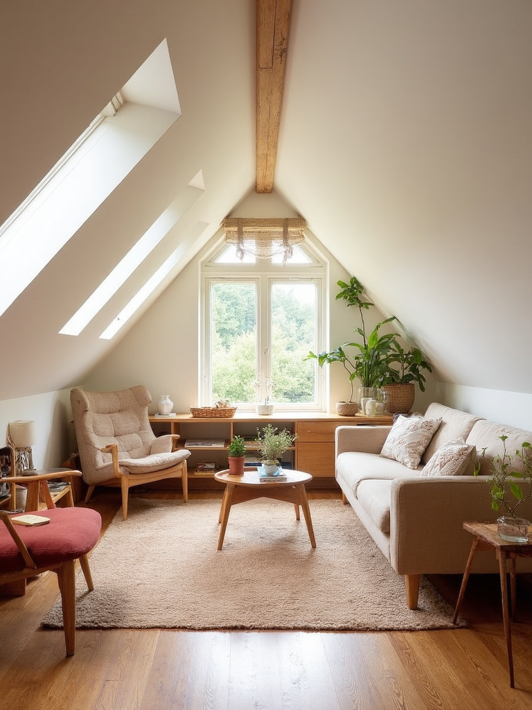 Mid Century Modern Attic - Mid-Century Modern Attic interior design inspiration