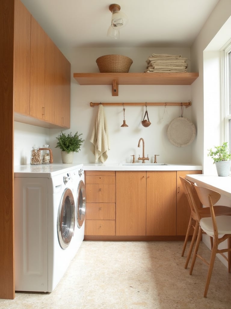 Mid Century Modern Laundry Room - Mid-Century Modern Laundry Room interior design inspiration