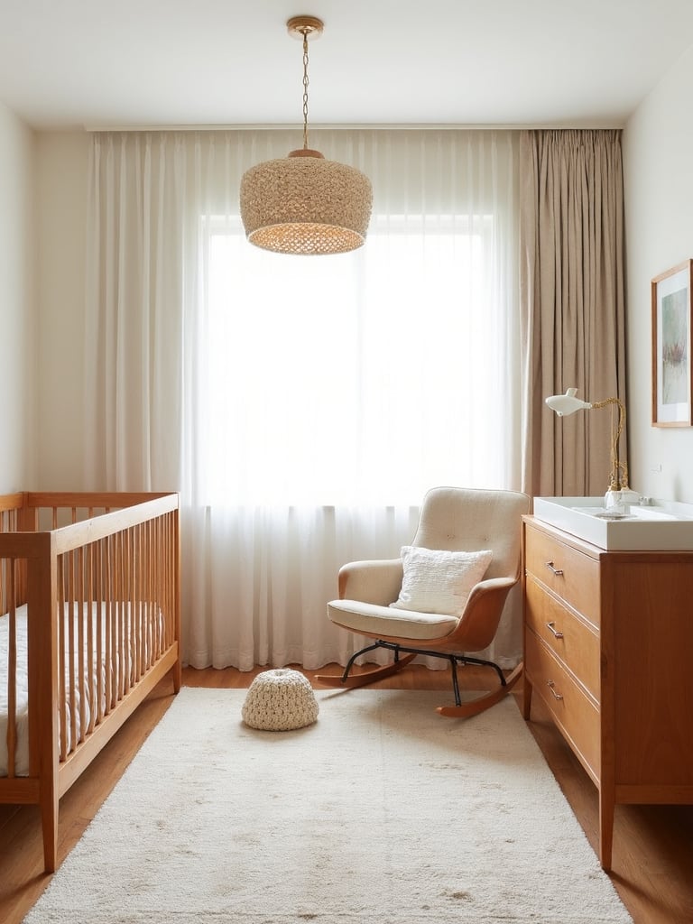 Mid Century Modern Nursery - Mid-Century Modern Nursery interior design inspiration