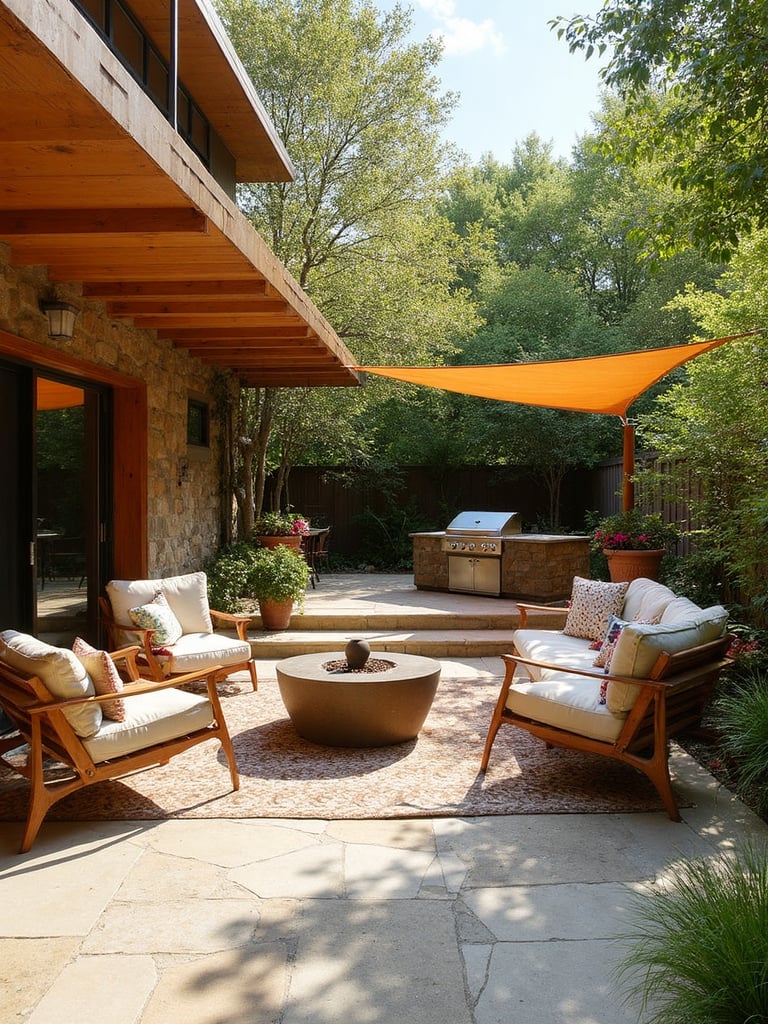 Mid Century Modern Outdoor Patio - Mid-Century Modern Outdoor Patio interior design inspiration