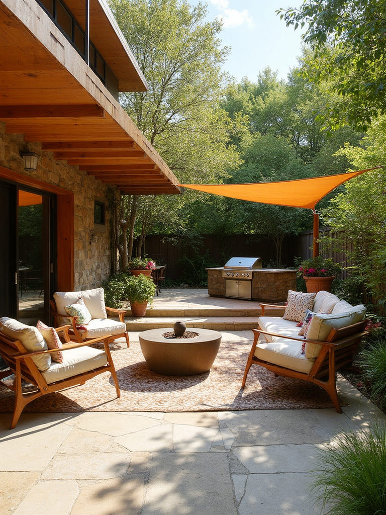 Mid Century Modern Outdoor Patio - Mid-Century Modern Outdoor Patio interior design inspiration