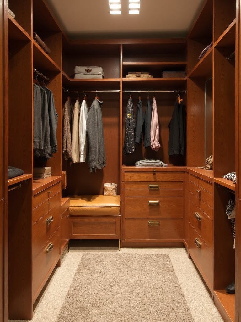 Mid Century Modern Walk In Closet - Mid-Century Modern Walk In Closet interior design inspiration