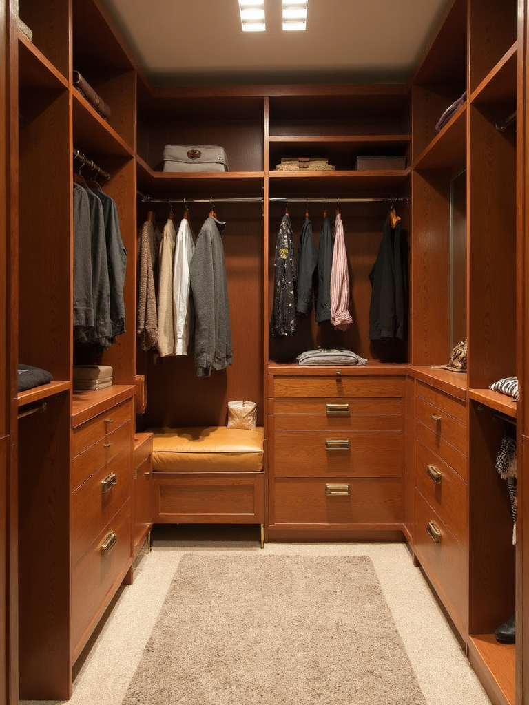 Mid Century Modern Walk In Closet - Mid-Century Modern Walk In Closet interior design inspiration