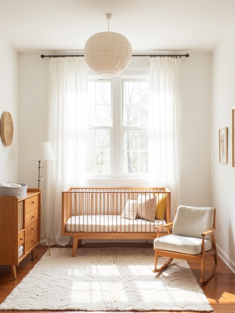 Mid Century Nursery - Mid Century Nursery interior design inspiration