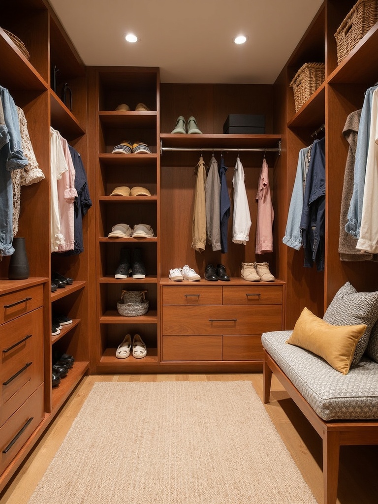 Mid Century Walk In Closet - Mid Century Walk In Closet interior design inspiration