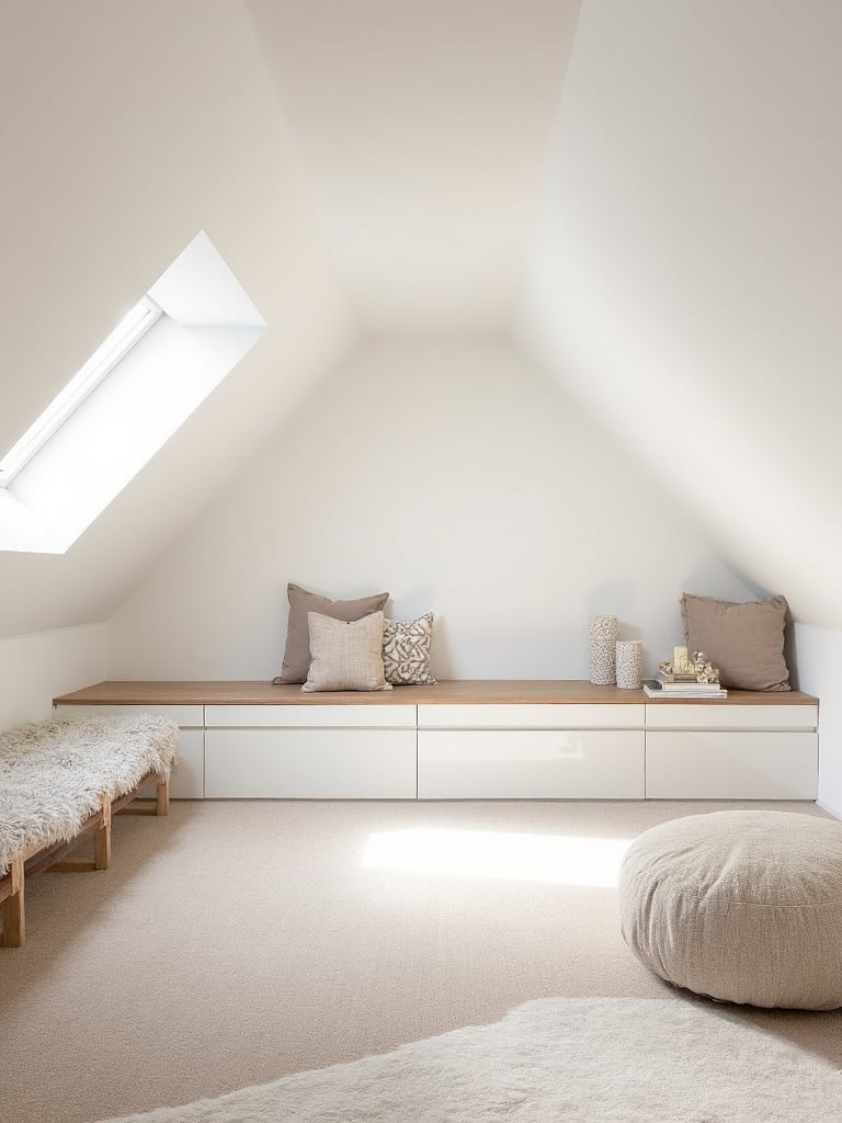 Minimalist Attic design - Minimalist Attic interior design ideas