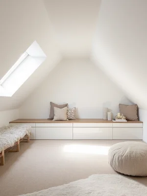 Minimalist Attic Design