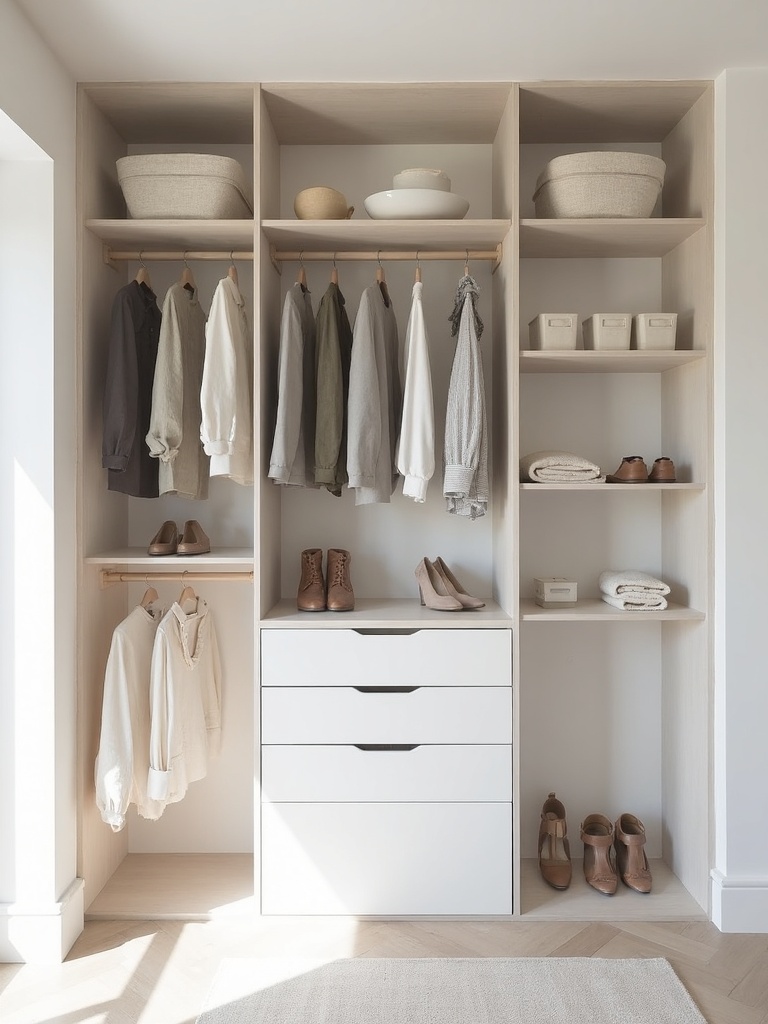 Minimalist Closet design - Minimalist Closet interior design ideas