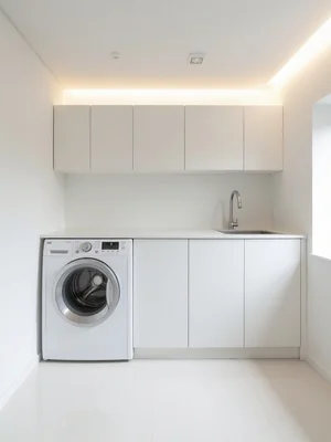 Minimalist Laundry Room Design