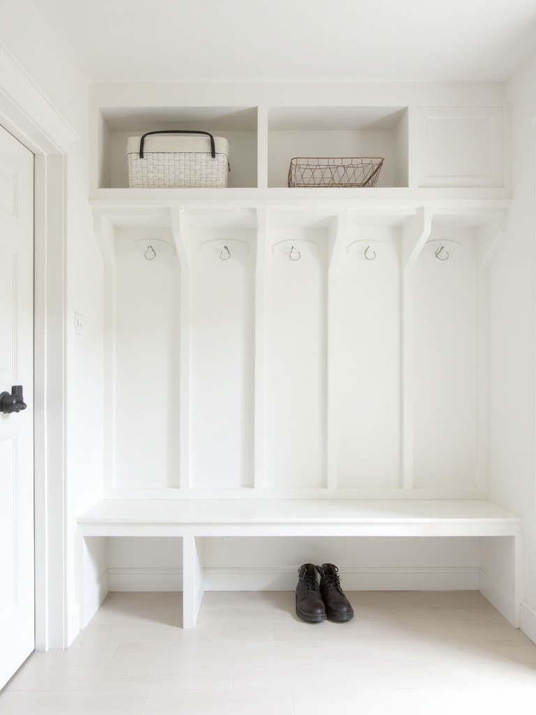 Minimalist Mudroom design - Minimalist Mudroom interior design ideas