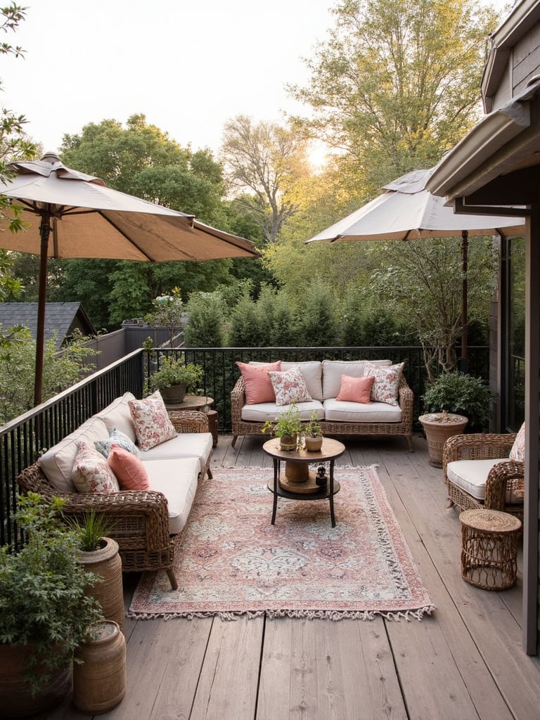 Modern Boho Deck - Modern Boho Deck interior design inspiration