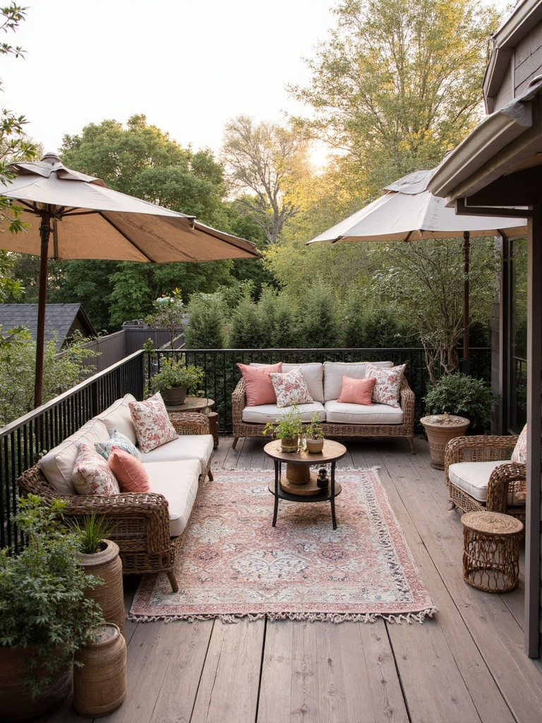 Modern Boho Deck - Modern Boho Deck interior design inspiration