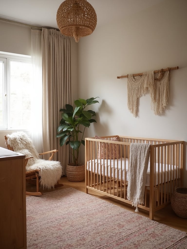Modern Boho Nursery - Modern Boho Nursery interior design inspiration