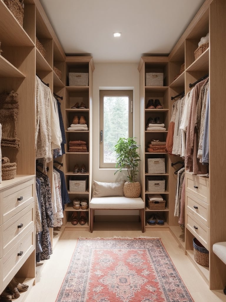 Modern Boho Walk In Closet - Modern Boho Walk In Closet interior design inspiration