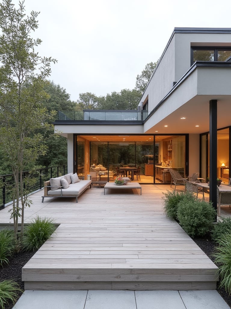 Modern Home Deck - Modern Home Deck interior design inspiration