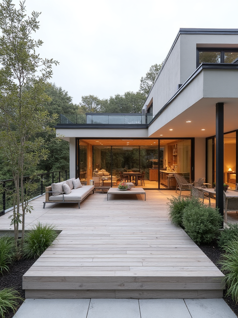 Modern Home Deck - Modern Home Deck interior design inspiration