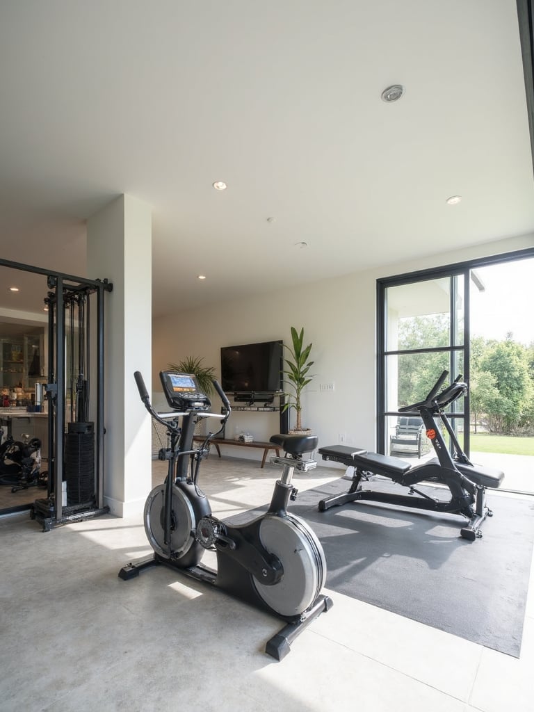 Modern Home Home Gym - Modern Home Home Gym interior design inspiration