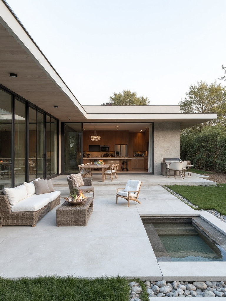 Modern Home Outdoor Patio - Modern Home Outdoor Patio interior design inspiration