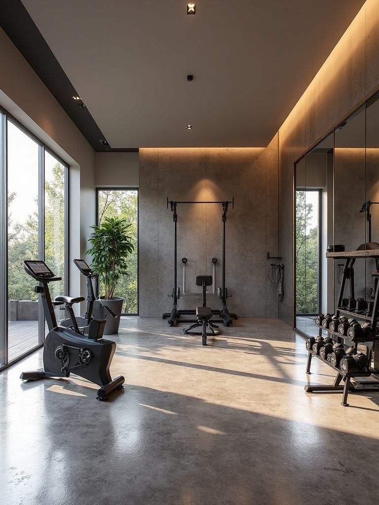 Modern Home Gym design - Modern Home Gym interior design ideas
