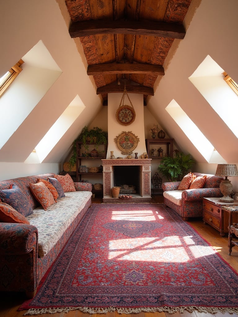 Moroccan Attic - Moroccan Attic interior design inspiration