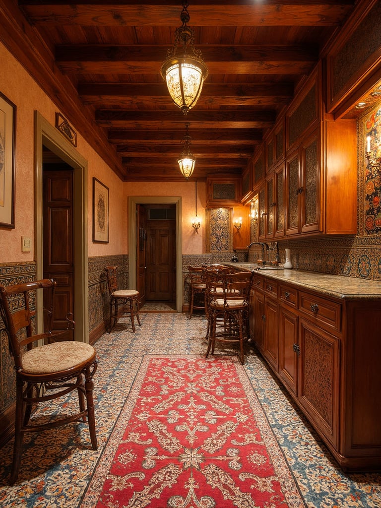 Moroccan Basement - Moroccan Basement interior design inspiration