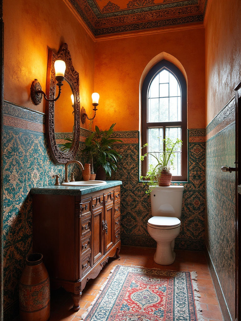 Moroccan Bathroom - Moroccan Bathroom interior design inspiration