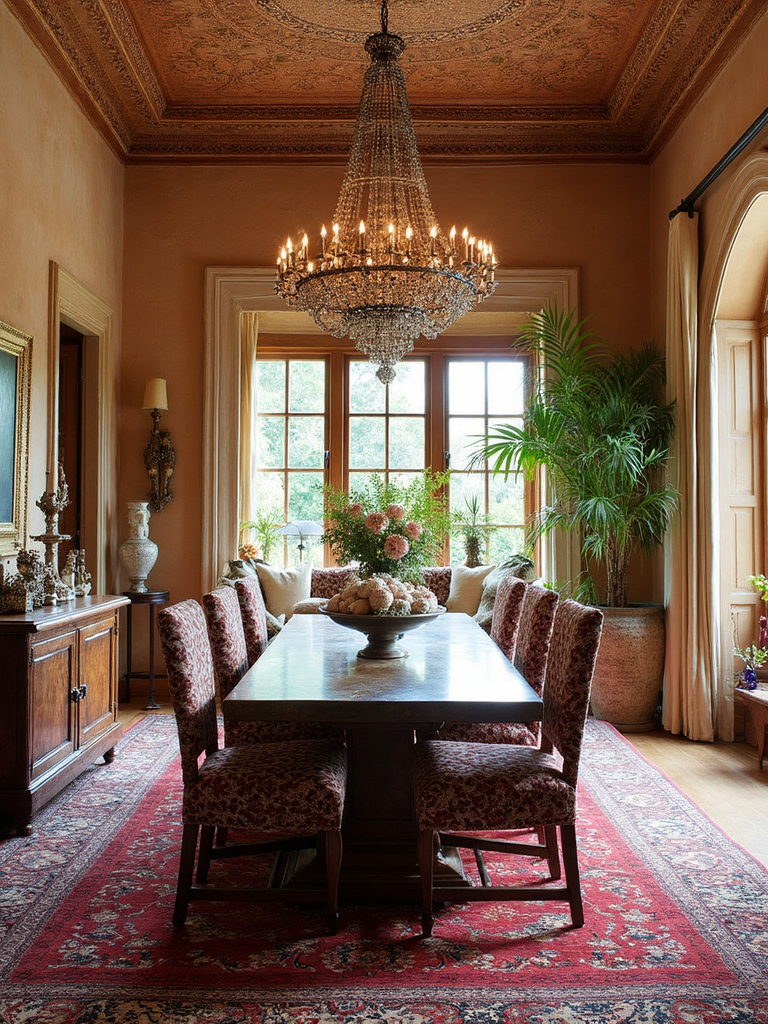 Moroccan Dining Room - Moroccan Dining Room interior design inspiration