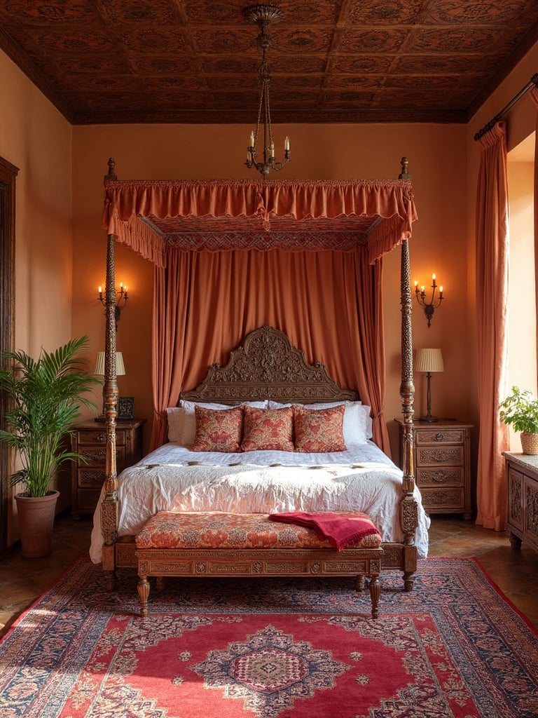Moroccan Master Bedroom - Moroccan Master Bedroom interior design inspiration