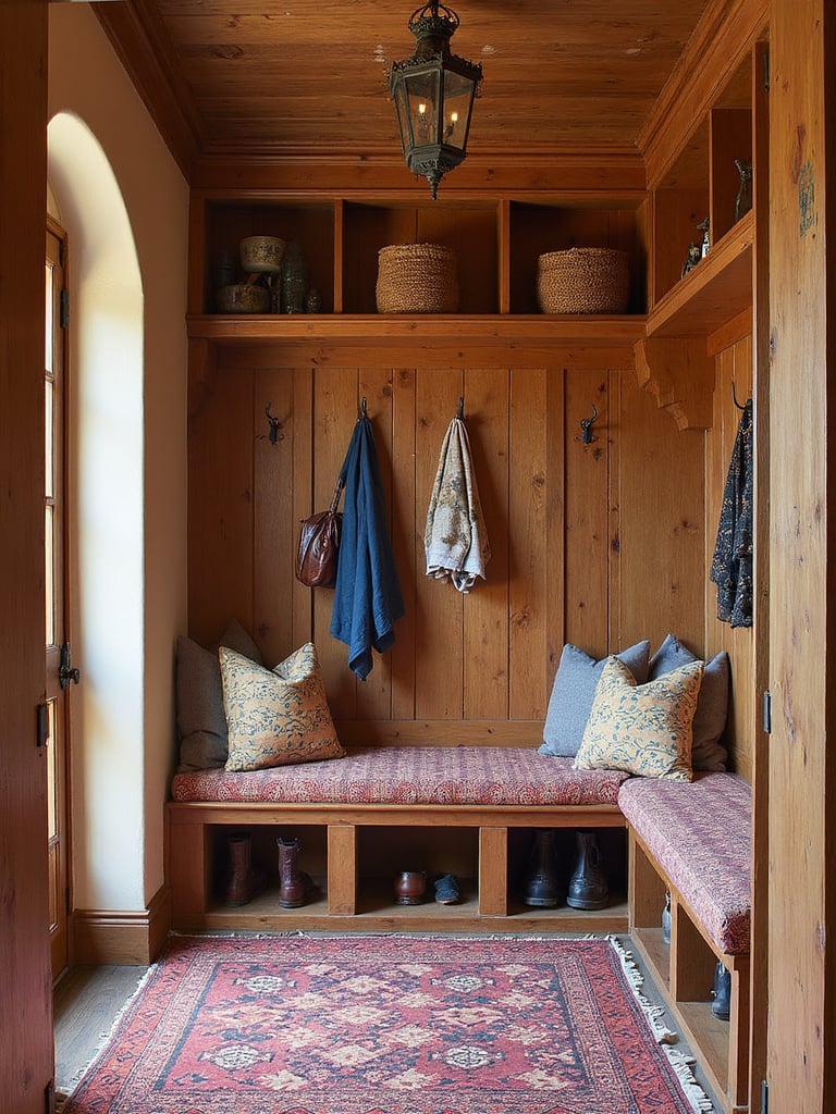 Moroccan Mudroom - Moroccan Mudroom interior design inspiration