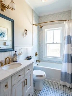 Nautical Bathroom Design