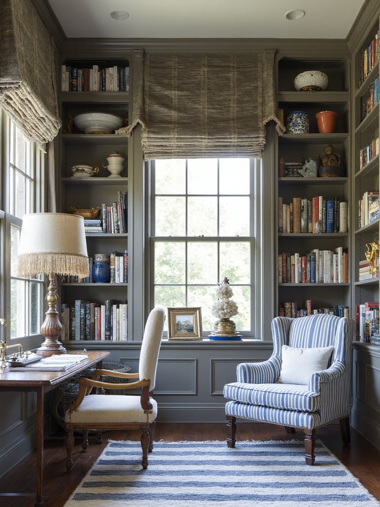 Nautical Library - Nautical Library interior design inspiration