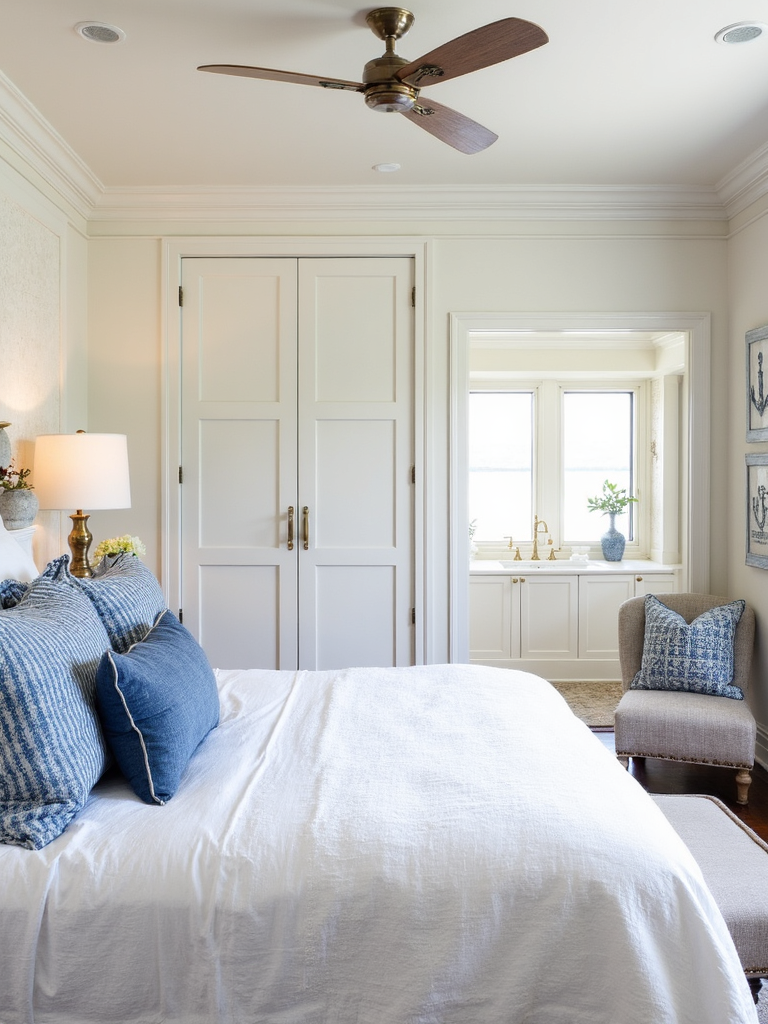 Nautical Master Bedroom - Nautical Master Bedroom interior design inspiration
