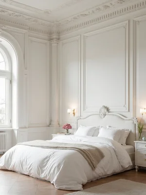Neoclassical Bedroom Design