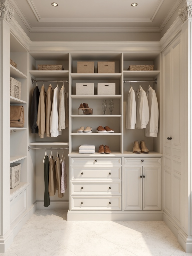 Neoclassical Closet - Neoclassical Closet interior design inspiration